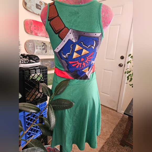Legend of Zelda Ocarina of Time 3D Link Dress/Costume - Picture 4 of 6